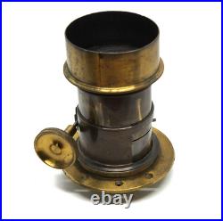 1 KG! VERY RARE FAST PETZVAL TYPE UNIQUE BRASS ANTIQUE LENS COVERS 5x7
