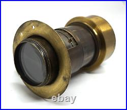 1 KG! VERY RARE FAST PETZVAL TYPE UNIQUE BRASS ANTIQUE LENS COVERS 5x8