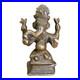 1850-s-Old-Vintage-Antique-Brass-Fine-Ganesh-Ji-Very-Rare-Statue-Figure-01-cv