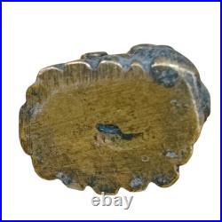 1850's Old Vintage Antique Brass Fine Ganesh Ji Very Rare Statue / Figure