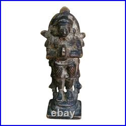 1850's Old Vintage Antique Brass Fine Hanuman Ji Very Rare Statue / Figure