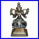 1850-s-Old-Vintage-Antique-Brass-Fine-Varahi-Amman-Very-Rare-Statue-Figure-01-de