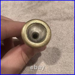 1885 Conn Levy Model Cornet Mouthpiece Very Rare Good Condition Silver Plated