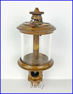 1889 C. H. Nunn Brass Oiler for Hit & Miss Gas or Steam Engine, very early & rare