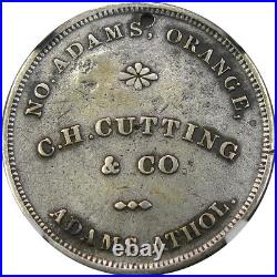 1893 Eglit-529 Silvered Brass Columbian Medal Ngc Xf C. H. Cutting Very Rare