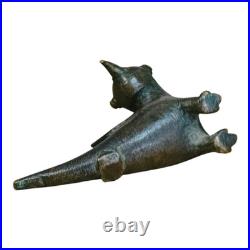 1900's Old Vintage Antique Brass Fine Bird Very Rare Statue / Figure Collectible