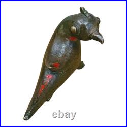 1900's Old Vintage Antique Brass Fine Bird Very Rare Statue / Figure Collectible