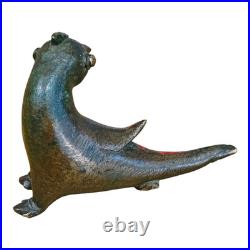 1900's Old Vintage Antique Brass Fine Bird Very Rare Statue / Figure Collectible