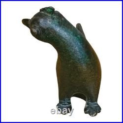 1900's Old Vintage Antique Brass Fine Bird Very Rare Statue / Figure Collectible