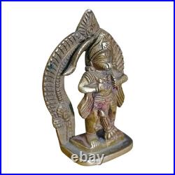 1900's Old Vintage Antique Brass Fine Hanuman Ji Very Rare Statue / Figure