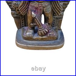1900's Old Vintage Antique Brass Fine Hanuman Ji Very Rare Statue / Figure