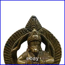 1900's Old Vintage Antique Brass Fine Hanuman Ji Very Rare Statue / Figure