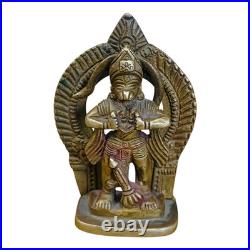 1900's Old Vintage Antique Brass Fine Hanuman Ji Very Rare Statue / Figure