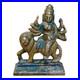 1900-s-Old-Vintage-Antique-Brass-Fine-Mata-Ji-Very-Rare-Statue-Figure-01-ek