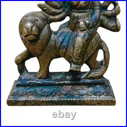 1900's Old Vintage Antique Brass Fine Mata Ji Very Rare Statue / Figure