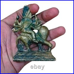 1900's Old Vintage Antique Brass Fine Mata Ji Very Rare Statue / Figure