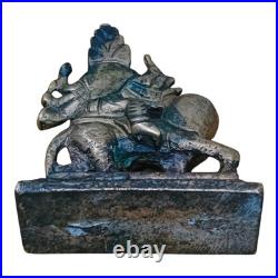 1900's Old Vintage Antique Brass Fine Mata Ji Very Rare Statue / Figure