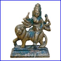 1900's Old Vintage Antique Brass Fine Mata Ji Very Rare Statue / Figure