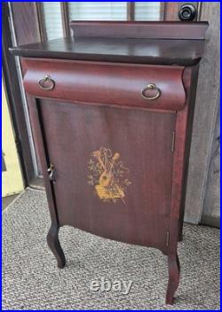 1900s Antique Sheet Music Cabinet Very rare