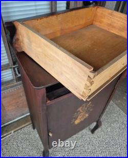 1900s Antique Sheet Music Cabinet Very rare