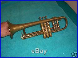 1914 CONN Victor Opera glass slide Cornet 80A used as is condition Very Rare