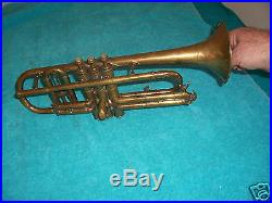1914 CONN Victor Opera glass slide Cornet 80A used as is condition Very Rare
