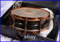 1920s Ludwig Ludwig Deluxe Heavy Brass Snare Very Rare Dedicated Hard case