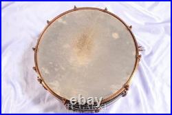 1920s Ludwig Ludwig Deluxe Heavy Brass Snare Very Rare Dedicated Hard case