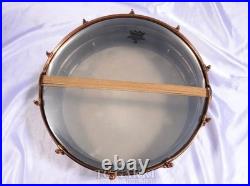 1920s Ludwig Ludwig Deluxe Heavy Brass Snare Very Rare Dedicated Hard case