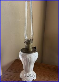 1930S Farmor Stoneware Drapery Vase Oil Lamp VERY RARE