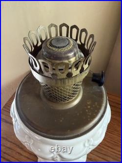 1930S Farmor Stoneware Drapery Vase Oil Lamp VERY RARE