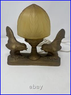 1930s art deco Chicken Table Lamp Very Rare