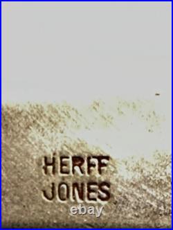 1936 Wsc Intramural Champion Belt Buckle / Herff Jones Stamped History Very Rare