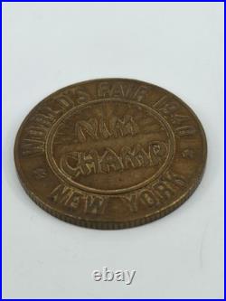 1940 Nim Champ New York World's Fair Westinghouse Computer Award Token Very Rare