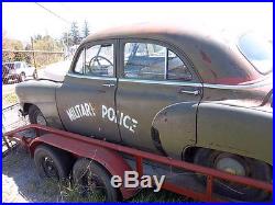 1950 chev. Military police car runs, southern body very rare with brass tag