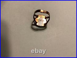 1951 Captain Video Secret Seal Brass Ring Cereal Premium very rare
