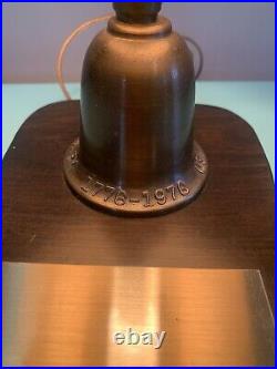 1976 Declaration of independence table lamp (Very Rare) 1976 200th Anniversary