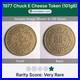 1977-Chuck-E-Cheese-Token-101B-Brass-25mm-Very-Rare-01-ghug