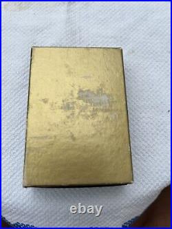 1992' Very Rare Marlboro Zippo Brass Lighterunusedno Personal Engraving