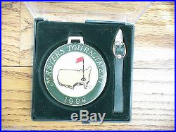 1994 Masters Golf Augusta National Brass Bag Tag Jose Maria Olazabal Very Rare