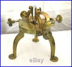 19th C. Brass Triple Escapement Depthing Tool Swiss VERY RARE