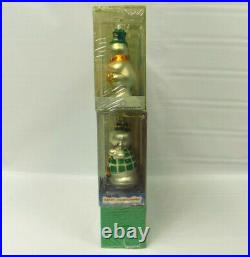 2004 Brass Key Christmas Treasures Glass Ornament 8-Pack VERY RARE SEALED