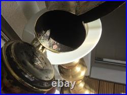 33 cm antique very rare RASLAN Dallah with Hallmark brass 19th 1.950 grams