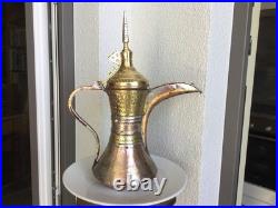 38,5 cm Dallah, antique, very rare, 19th century, 1080gr