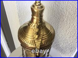 38,5 cm Dallah, antique, very rare, 19th century, 1080gr