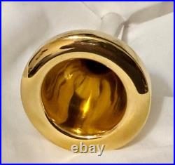 40s RUDY MUCK Bb TUBA mthp Eb shank GOLD RIM/CUP. VERY RARE! 30mm med deep
