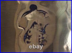 44 cm Big Dallah brass antique with signature VERY OLD and RARE 2,5 kg