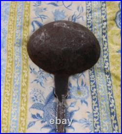 65 cm antique very rare coffee roaster for dallah brass copper deco 19th century