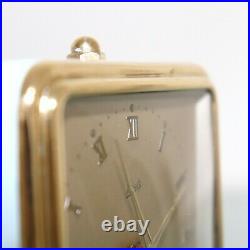 8 DAYS SCHATZ Alarm TOP! Clock Vintage Mantel VERY RARE COLLECTORS ITEM! Germany