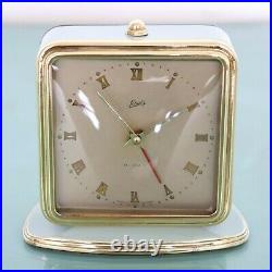 8 DAYS SCHATZ Alarm TOP! Clock Vintage Mantel VERY RARE COLLECTORS ITEM! Germany